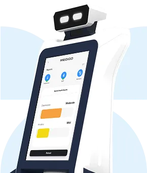 robot for employee health screening in insurance companies