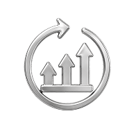 scalable for future growth icon