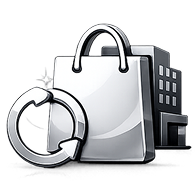 seamless mall operations icon