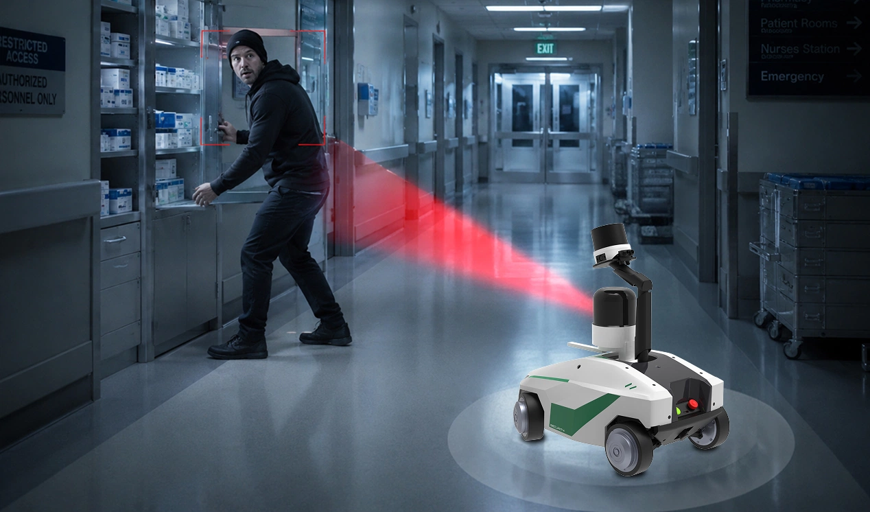 security robot for healthcare