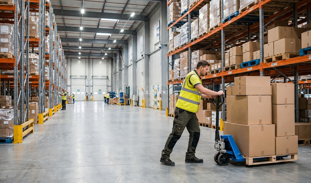 warehouses without forklift robot