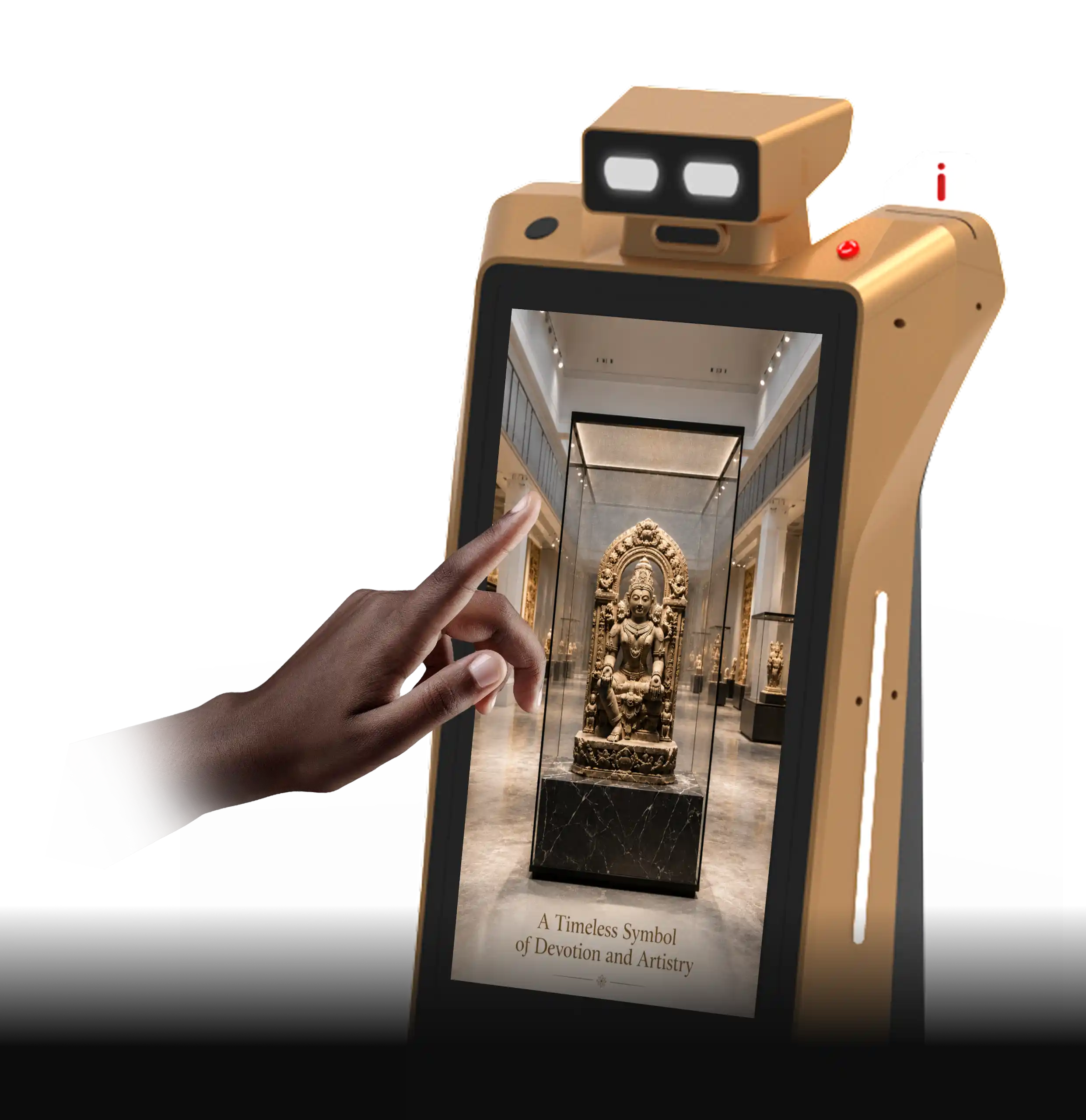 advertisement robot for museums