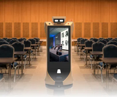 advertising robot for convention