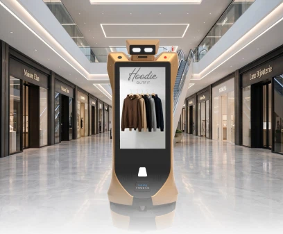 advertising robot for mall