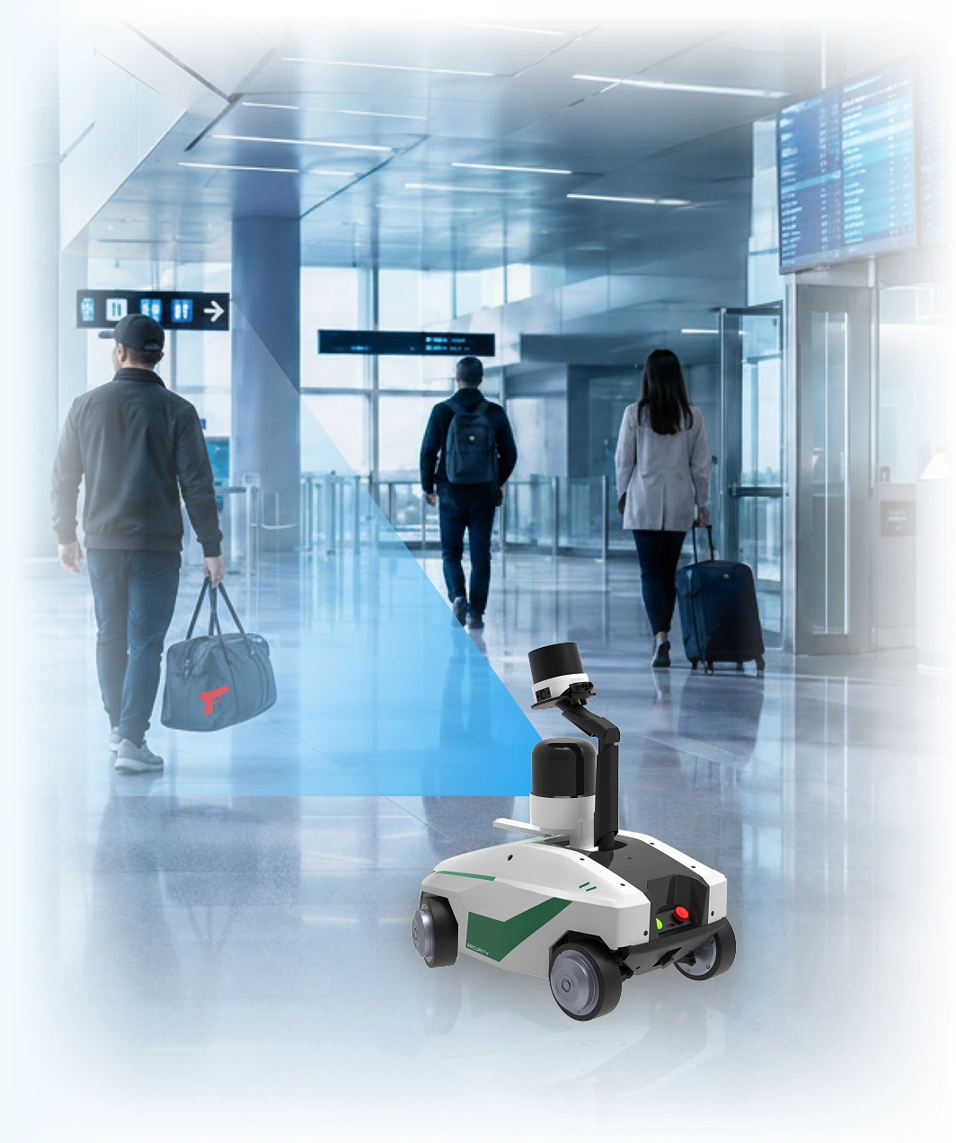 airport patrolling robot