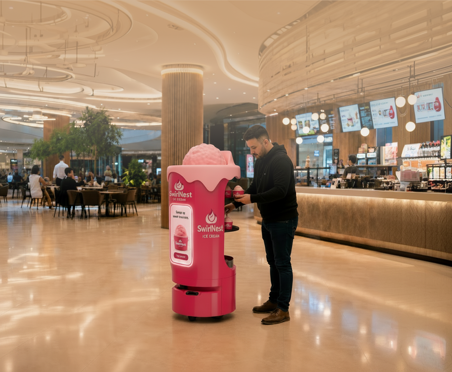custom product marketing robot