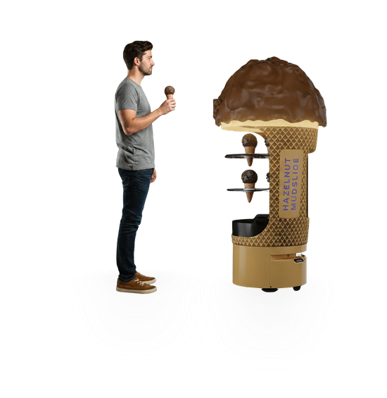 custom product sampling robot