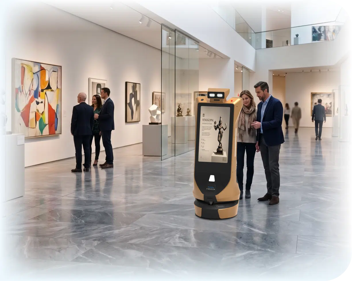 guide robot for museums