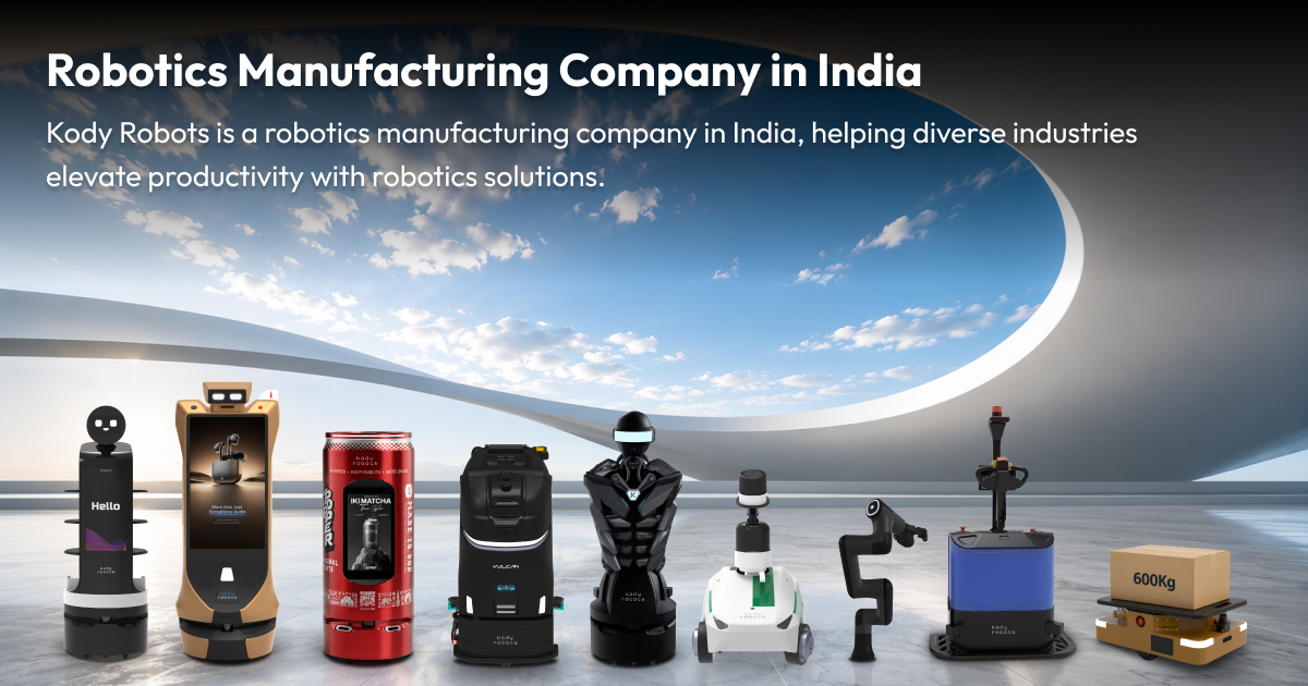 About US Kody Robots | Robotics Manufacturing Company in India