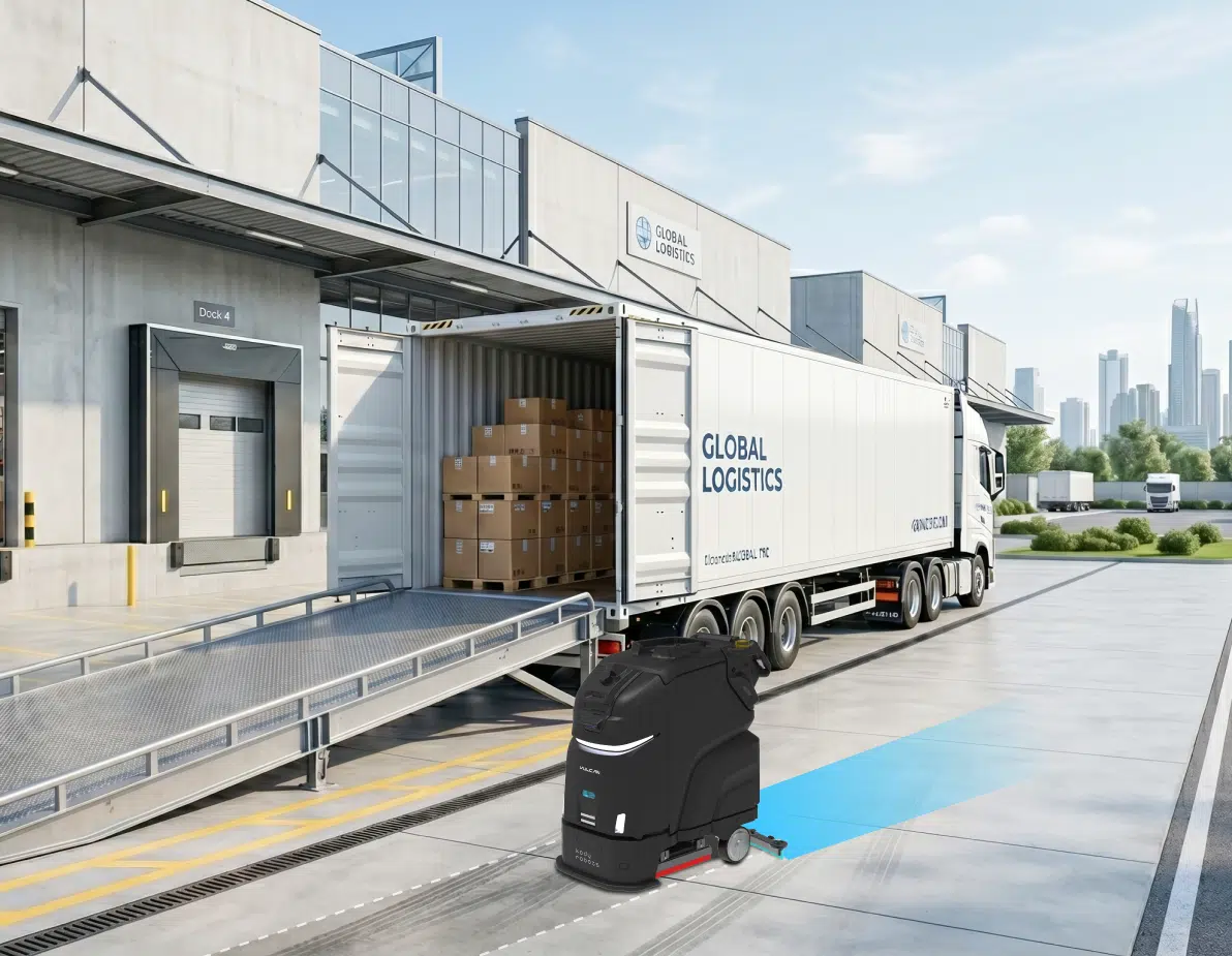 logistics commercial cleaning robot