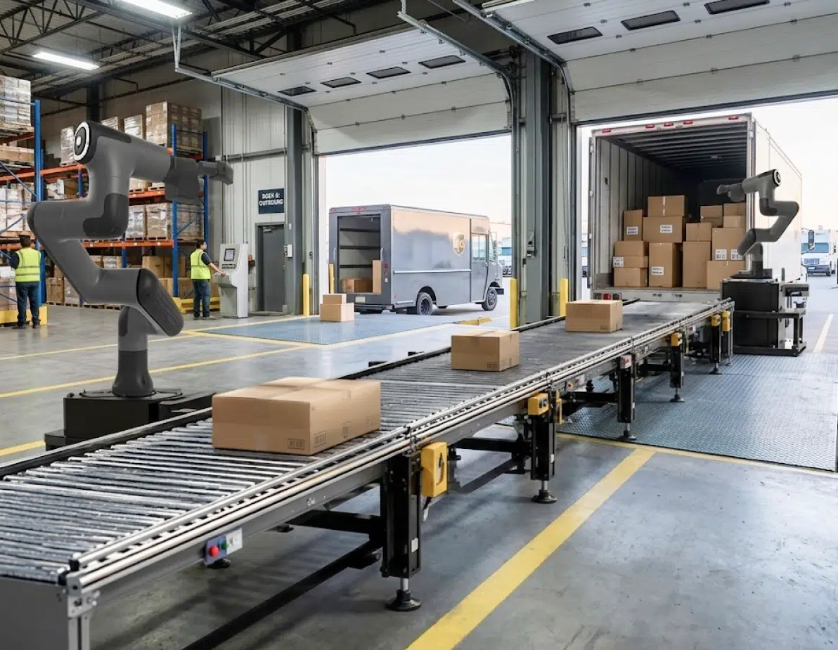 logistics industrial robotic arm