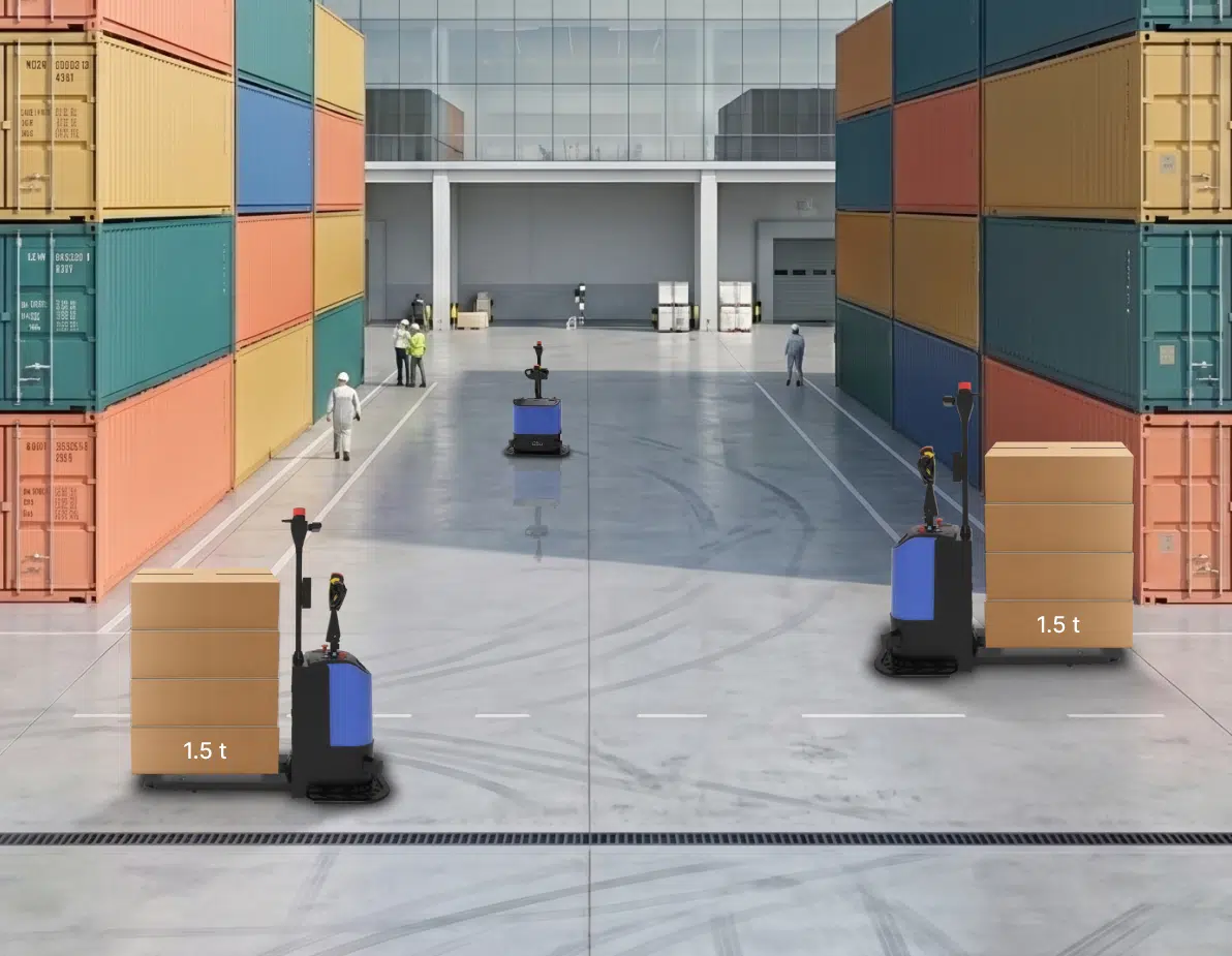 logistics robotic autonomous forklift