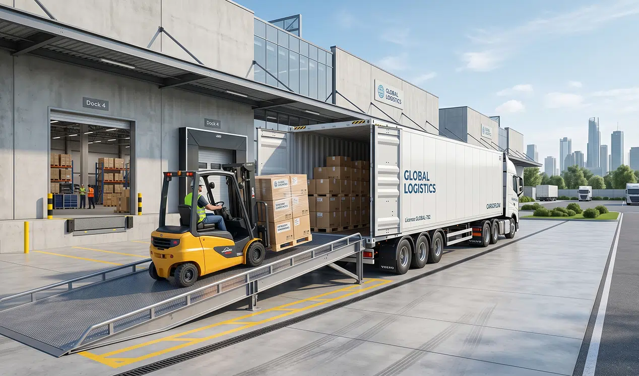 logistics without forklift robot