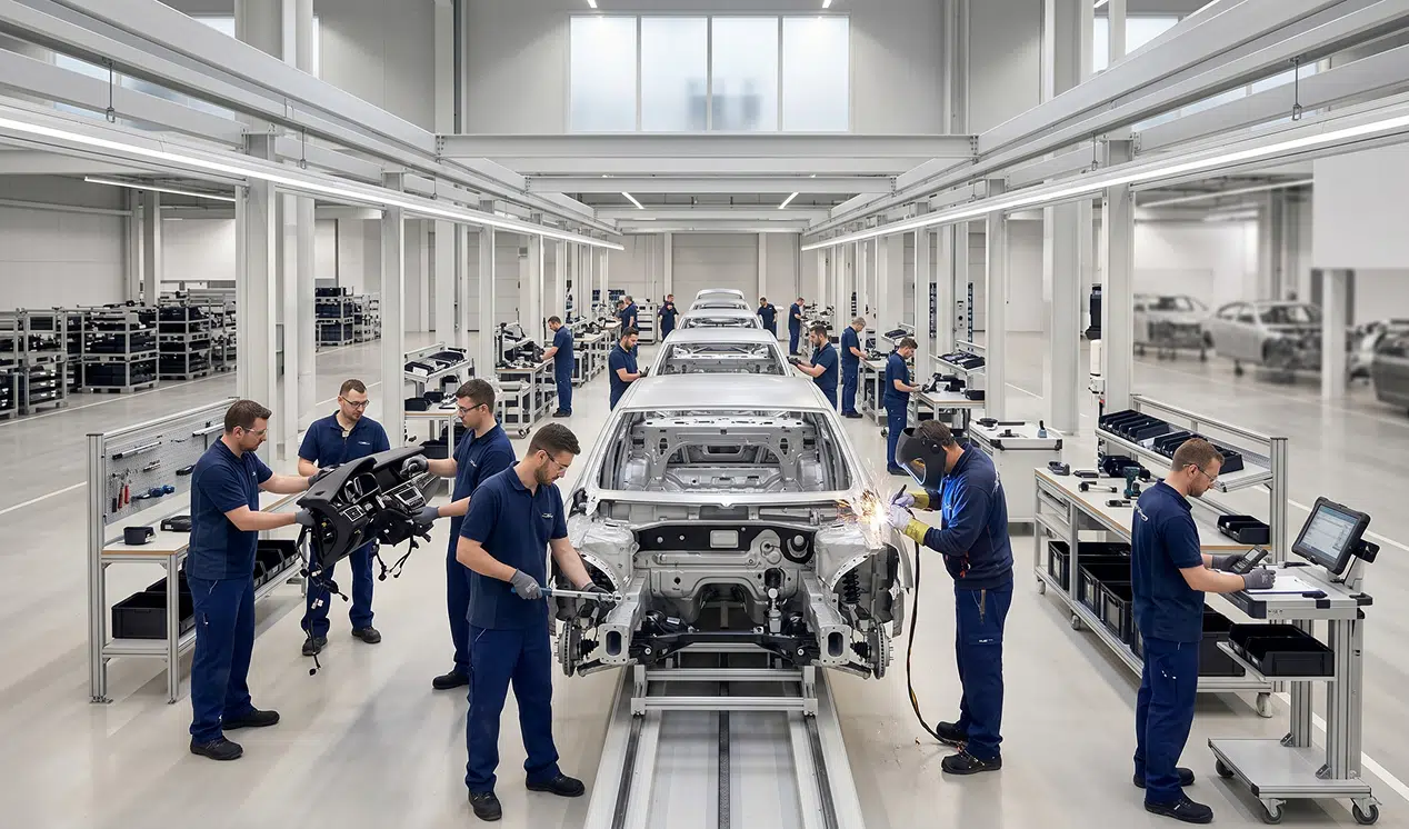 logistics without robotic arm
