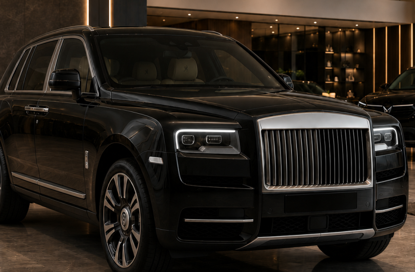 luxury car showrooms