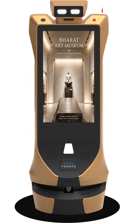 museum advertising robot