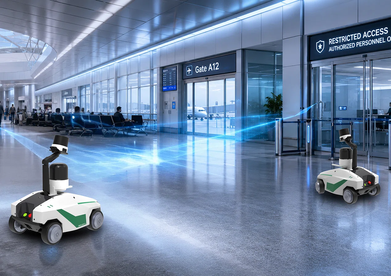 security robot for airports