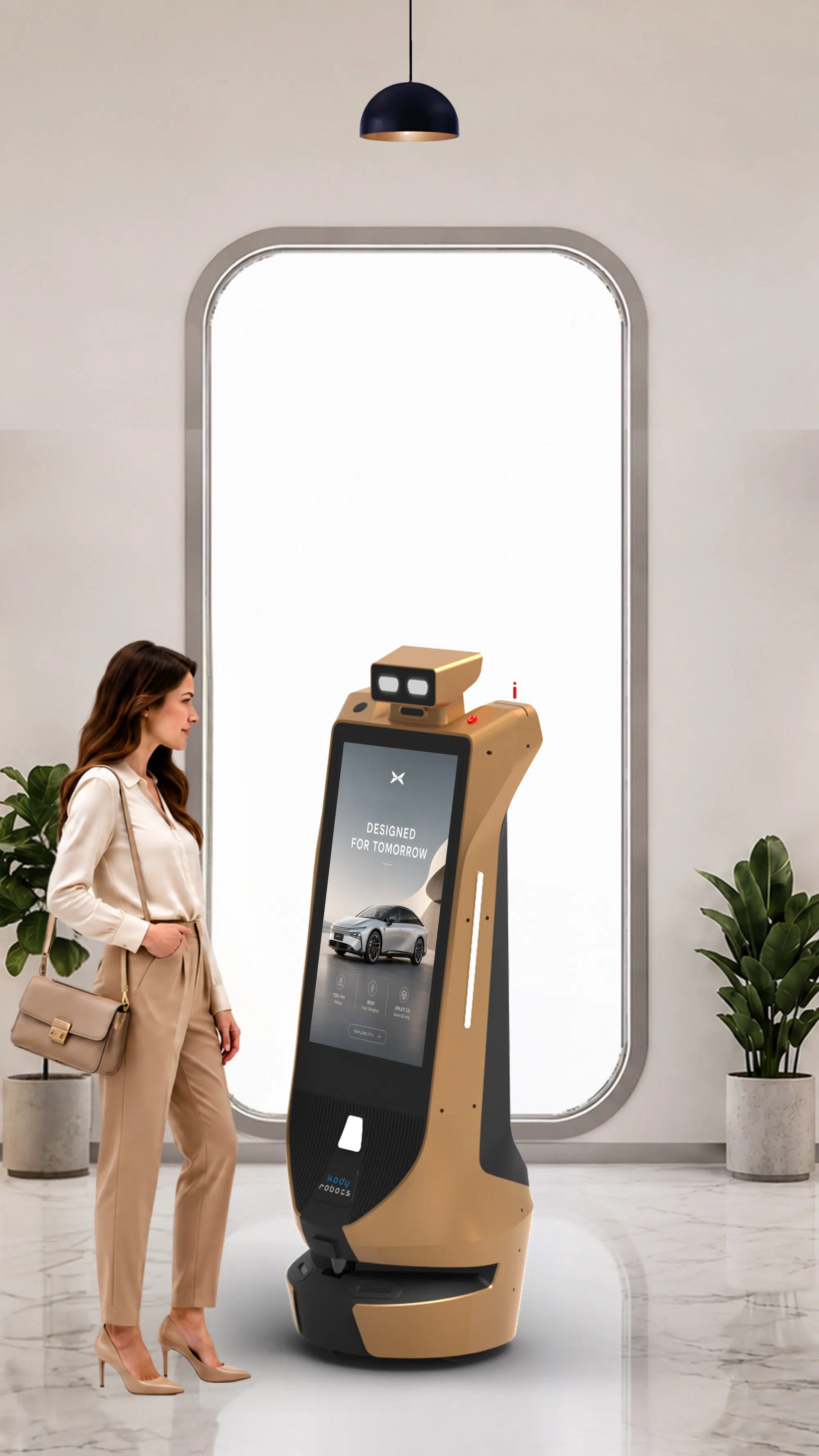 robot assistant by kody robots