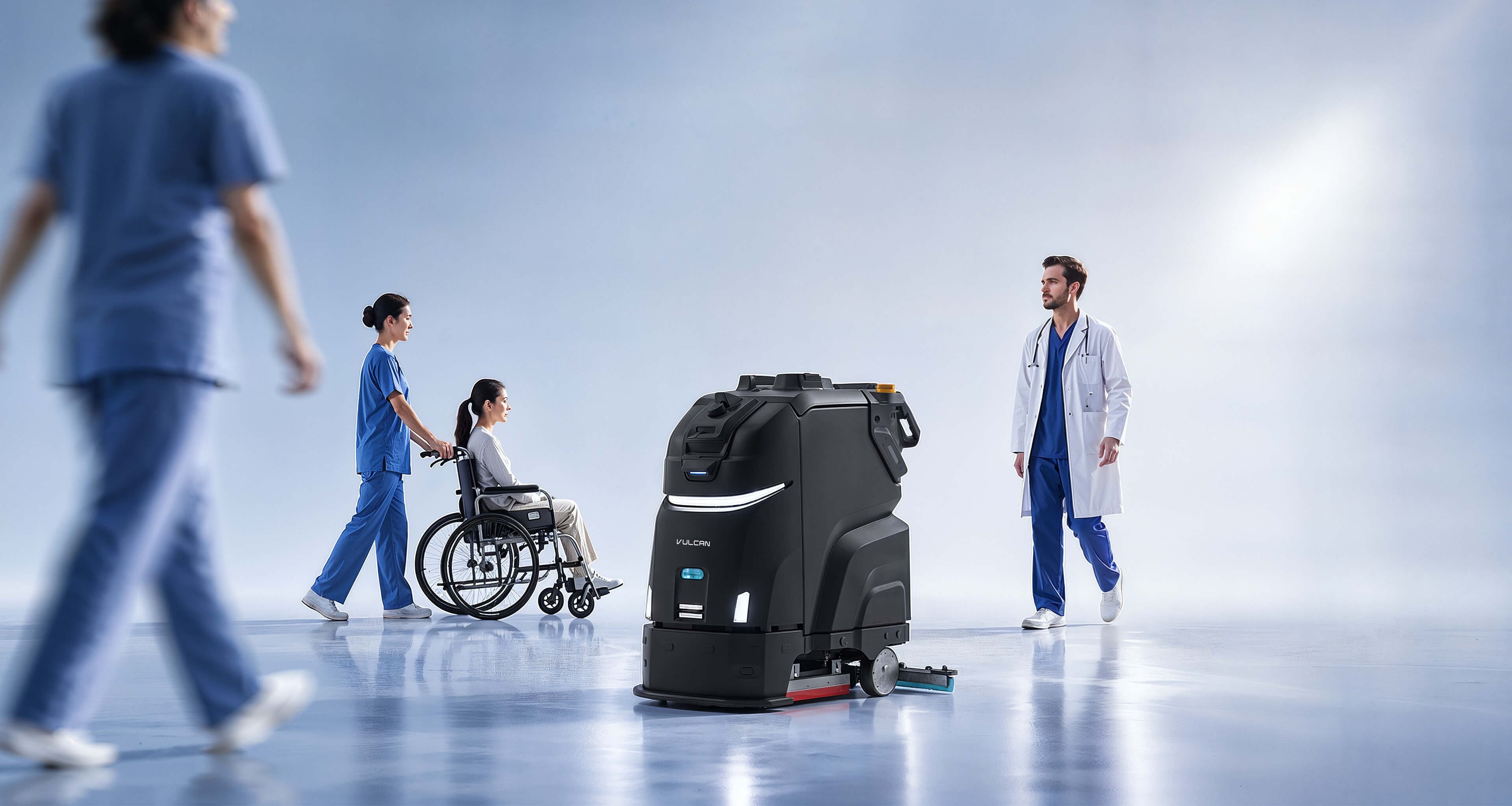 autonomous cleaning robot vulcan