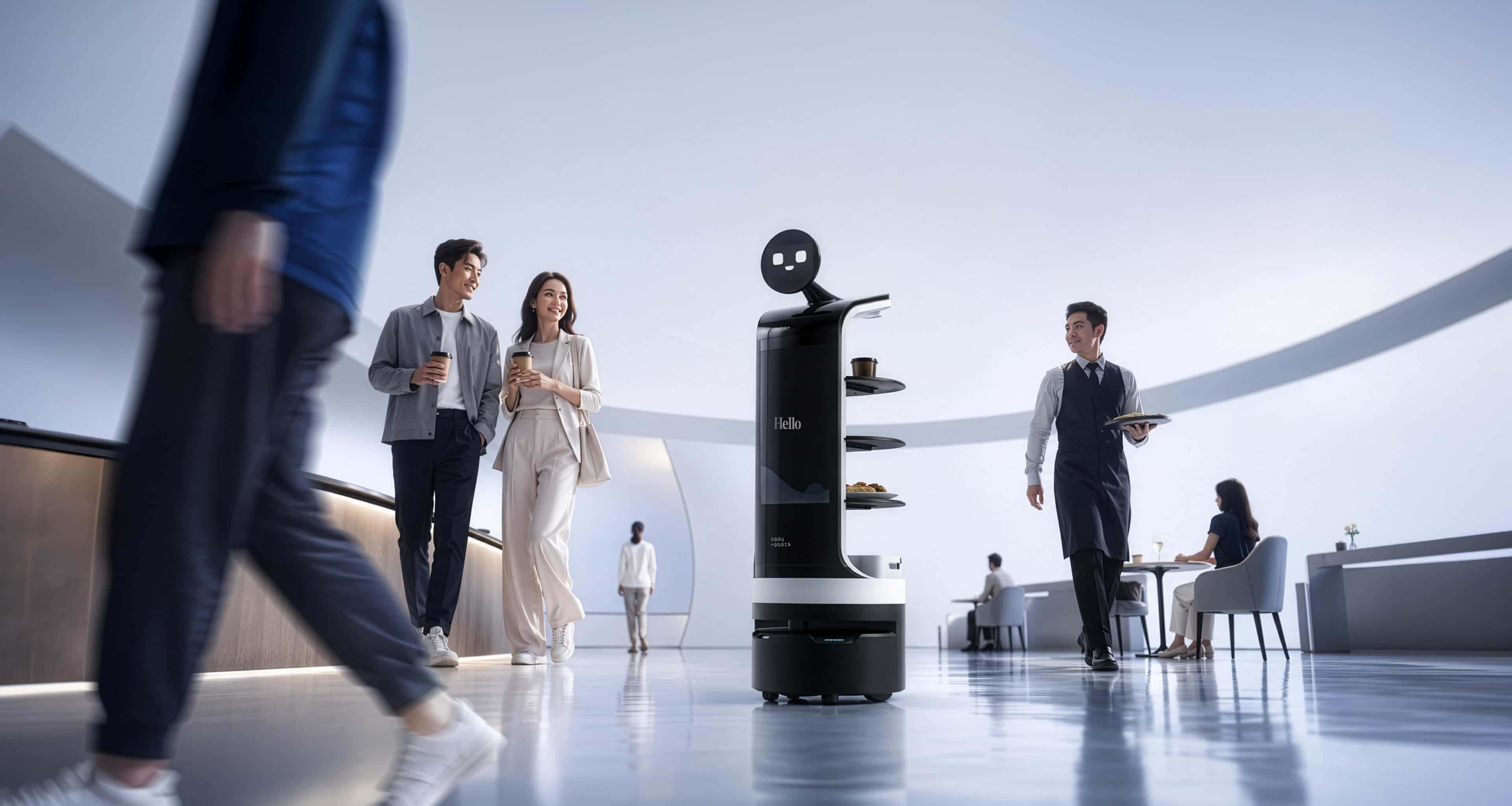 autonomous serving robot dasher