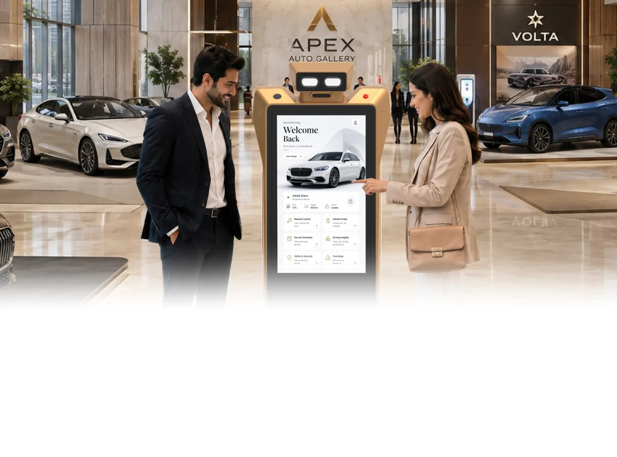 robot for car dealership