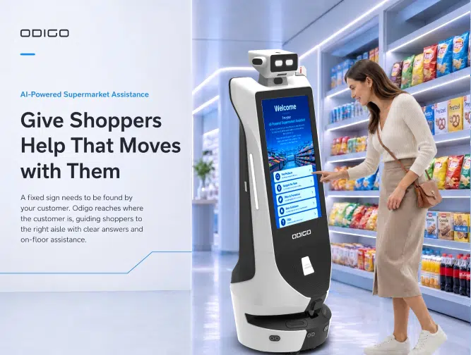 supermarket robot assistant