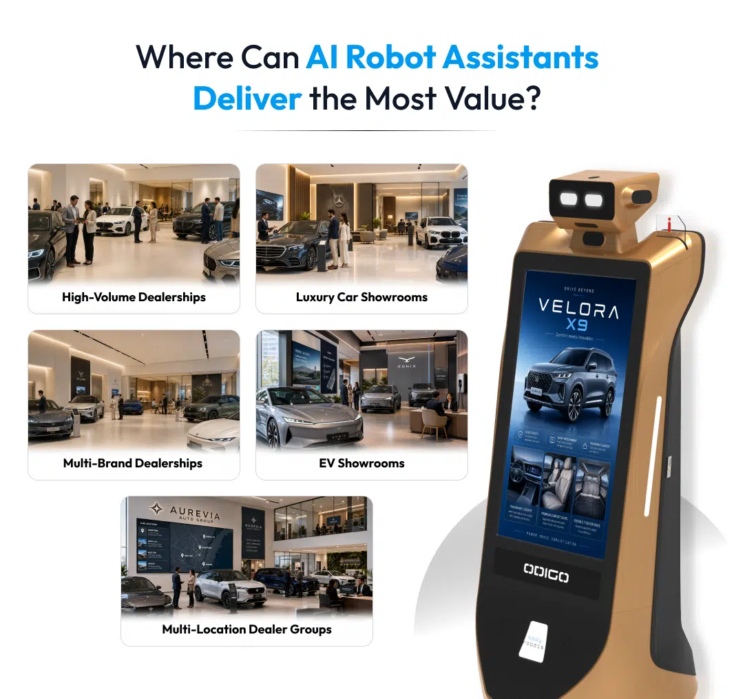 where can ai robot assistants deliver the most value
