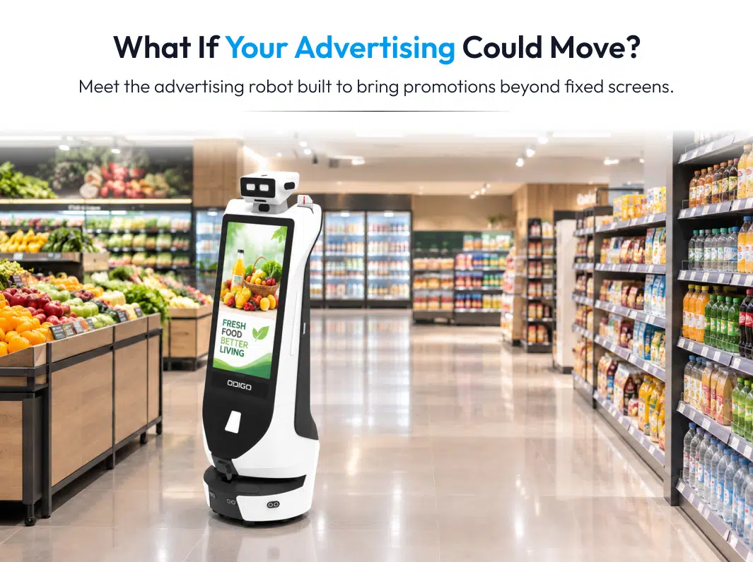 advertising robot comparison for us supermarkets