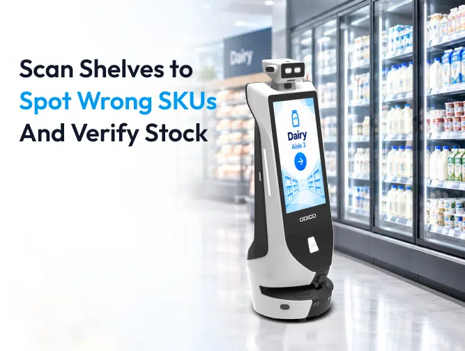 ai grocery store robot