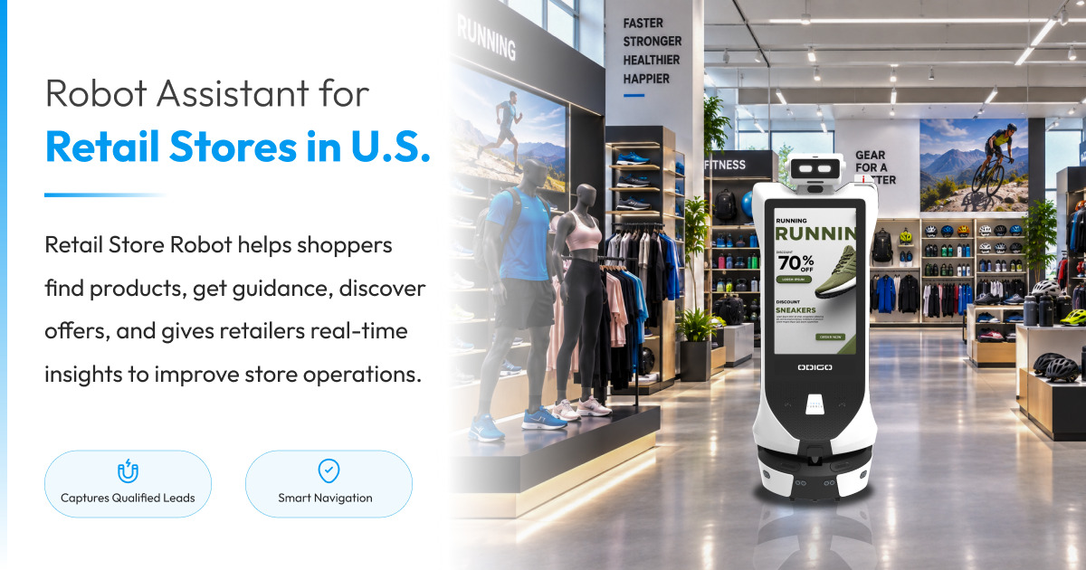 ai robot assistant for retail store
