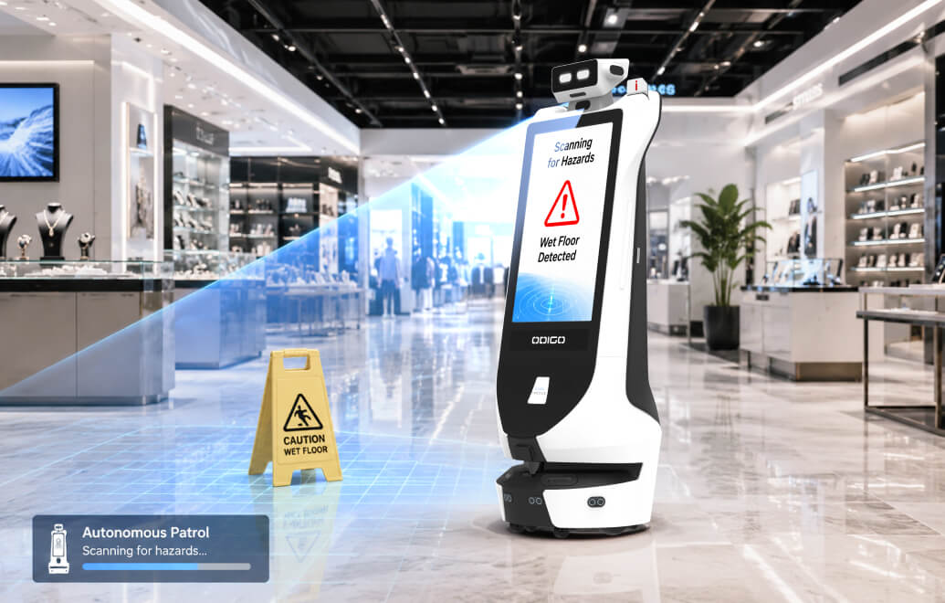ai security and surveillance robot