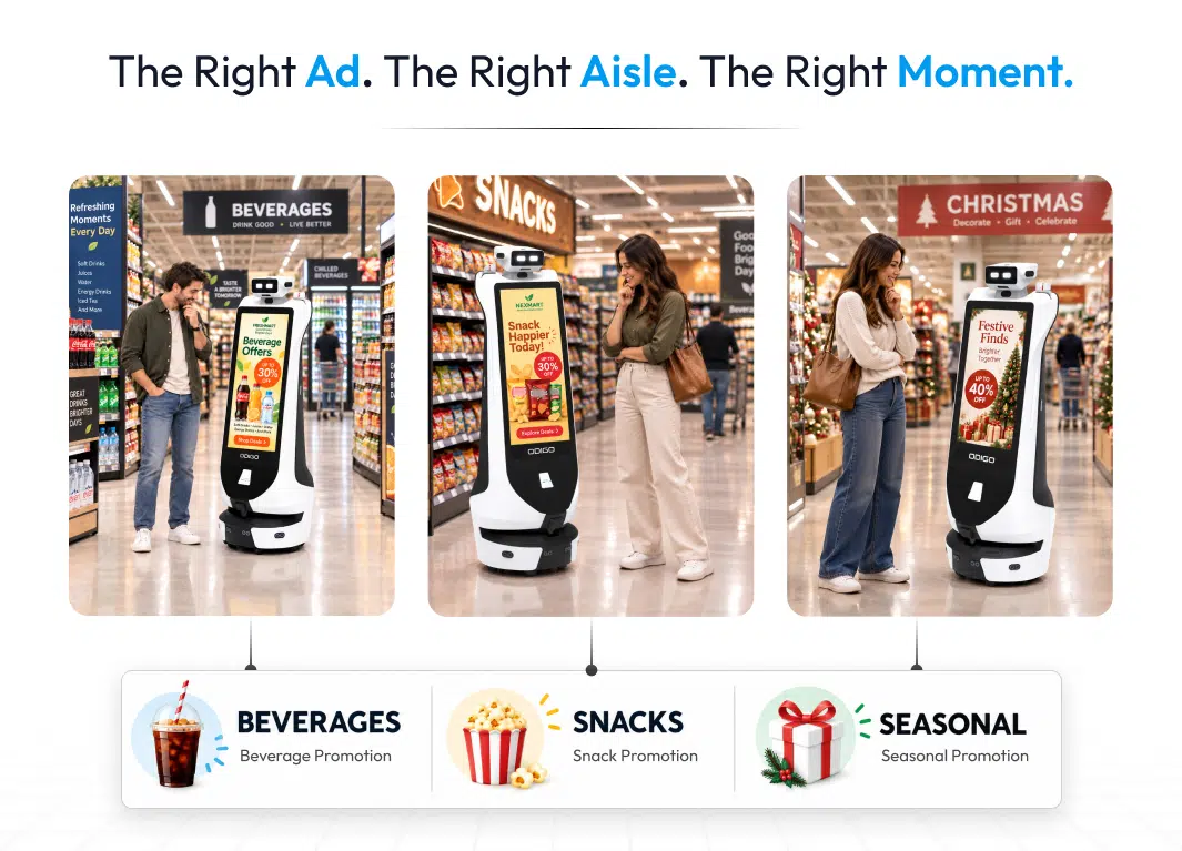 best retail advertising robots in usa