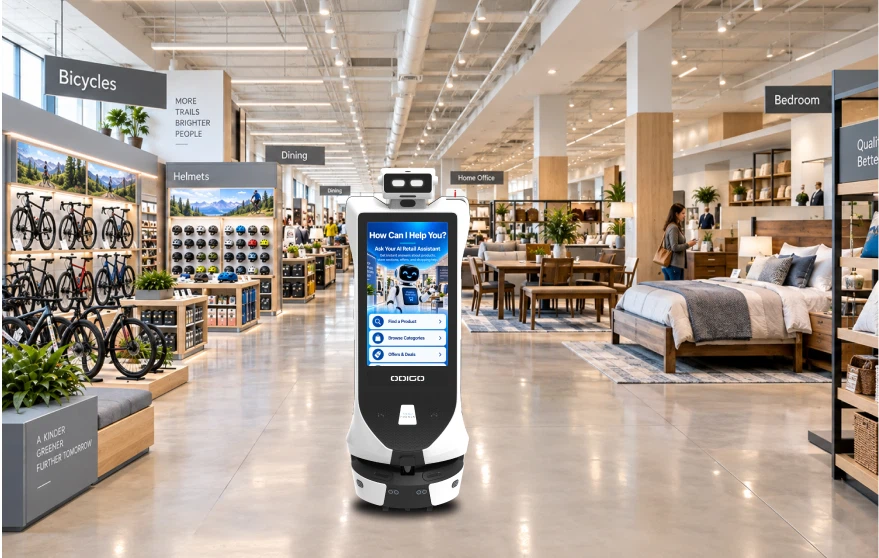big-box stores robot odigo