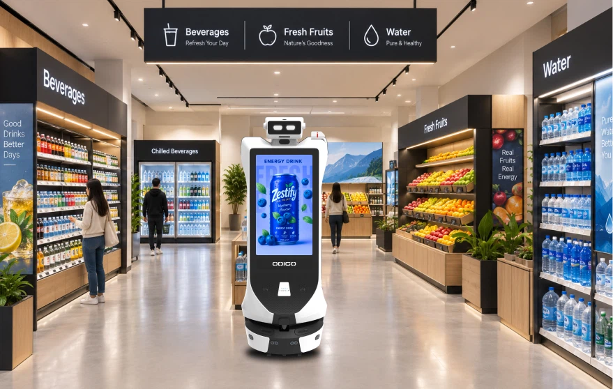 grocery store robot odigo
