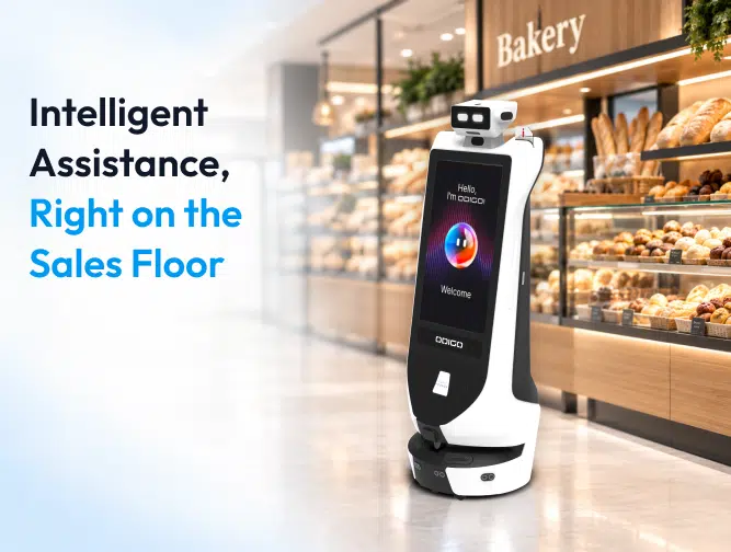 grocery store robot