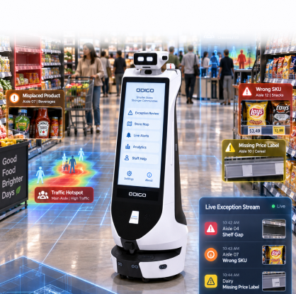 real-time retail intelligence with odigo robot