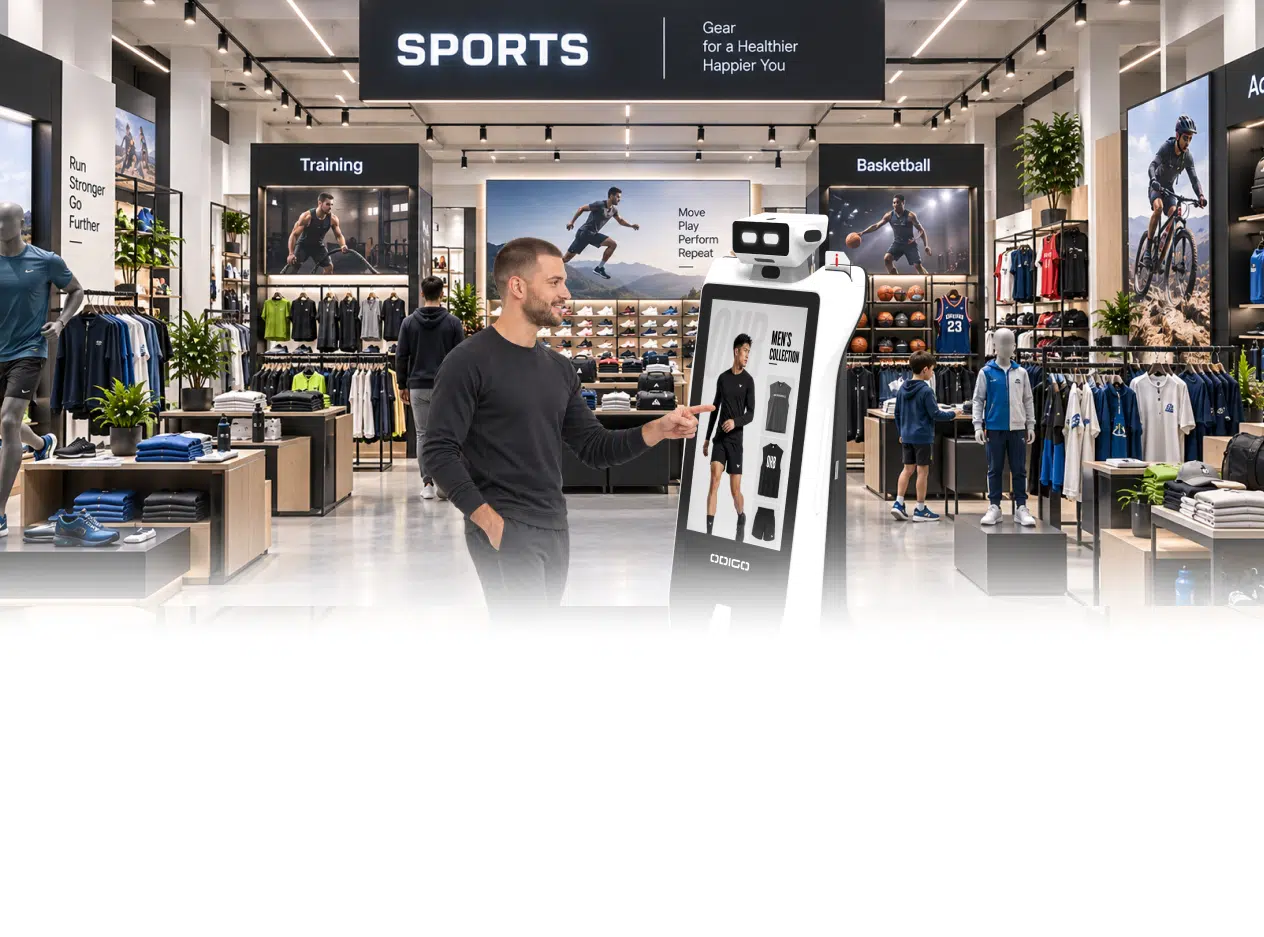 smart robot for retail store