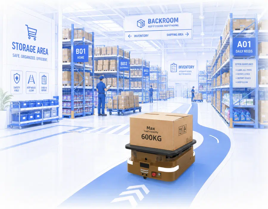 spilot robot for superstores