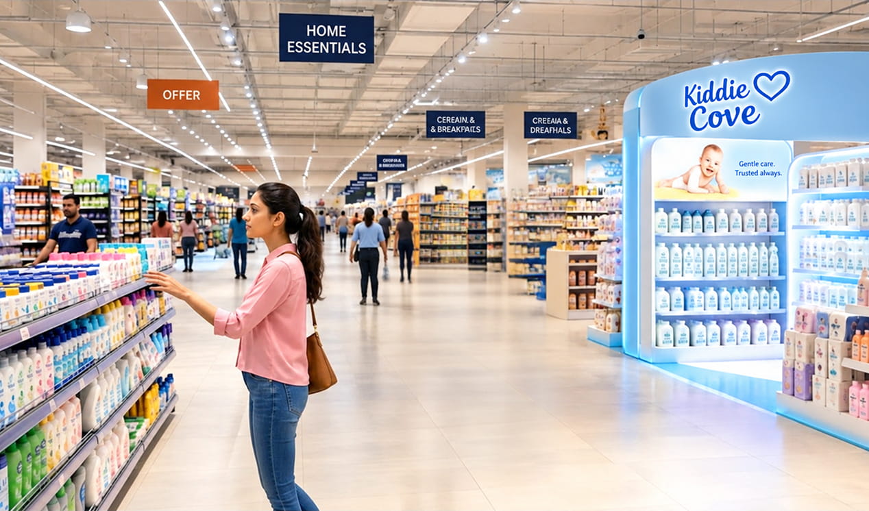 superstore without robot assistant