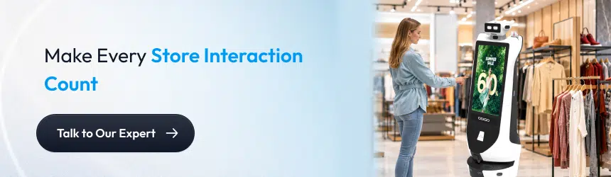 how do robots improve the shopping experience